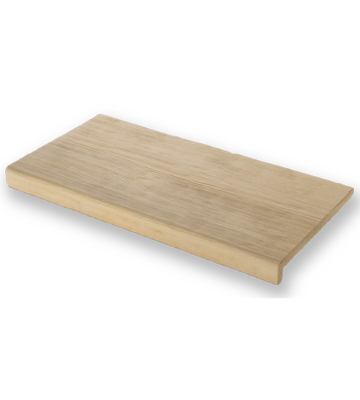 Beige (áttetsző festéssel) Fa hatású párkány – Standard méret