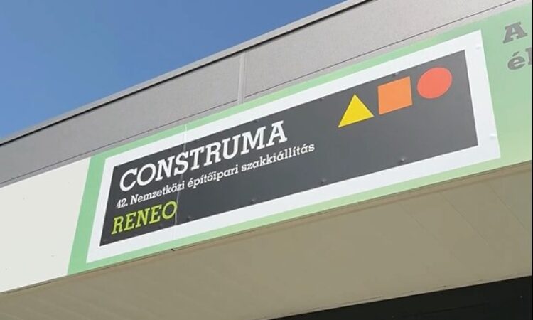 Sillmaster was also present at this year’s Construma exhibition