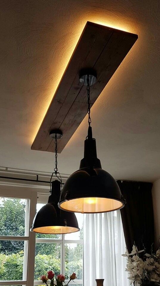 Sötéttölgy szélezetlen betondeszka lámpa
